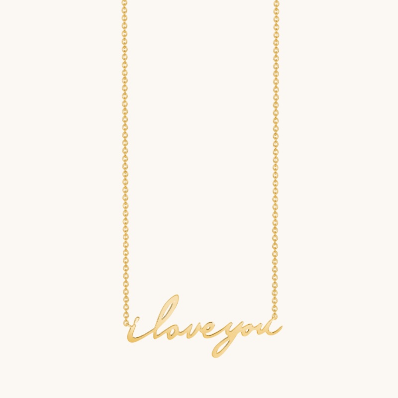 The 'I Love You' Necklace