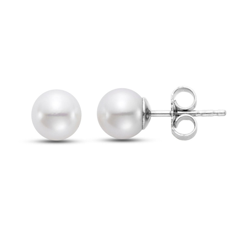 6.5-7MM Freshwater Pearl Stud Earrings