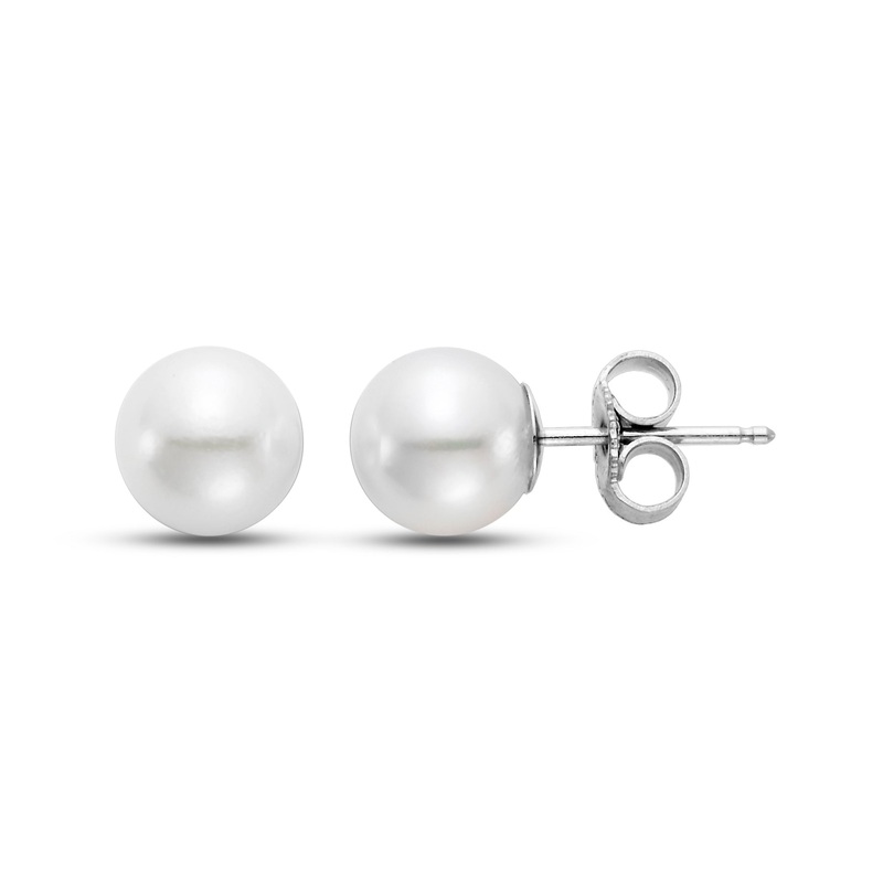 7MM Freshwater Pearl Stud Earrings
