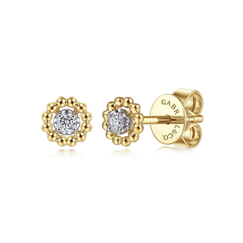 Gabriel & Co. Bujukan Diamond Stud Earrings