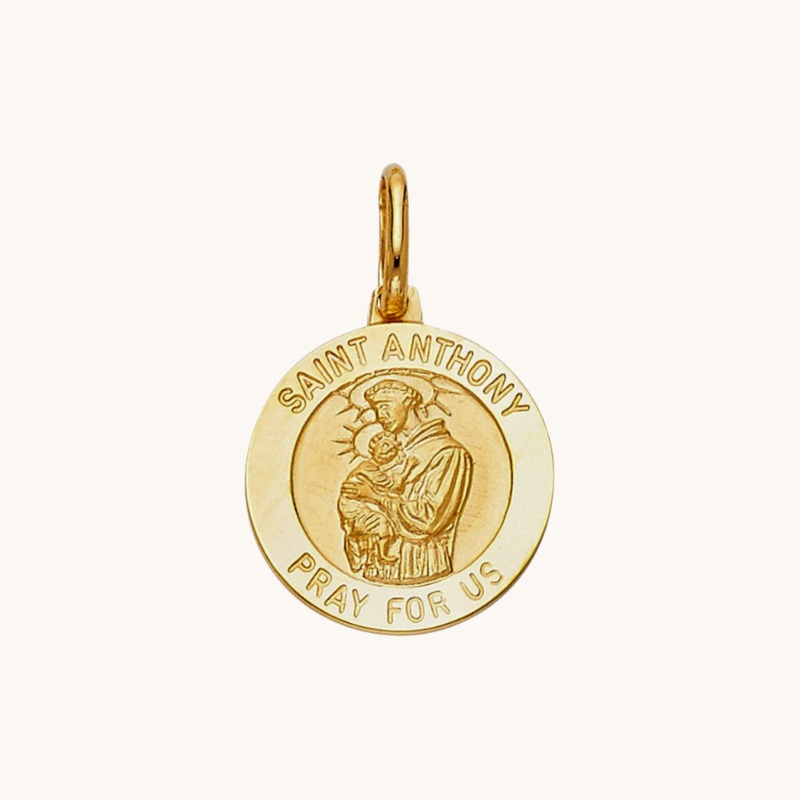 Saint Anthony Medallion Pendant