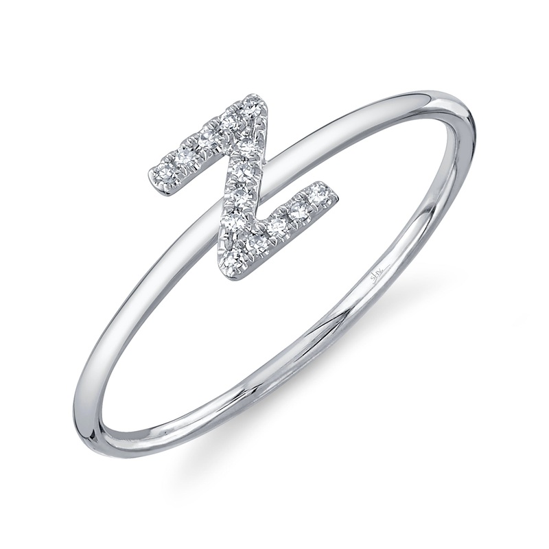 Shy Creation Diamond Ring - Initial Z