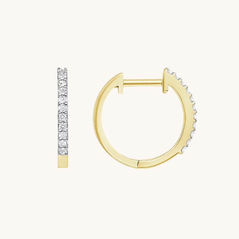 The Hazel Huggie Earrings