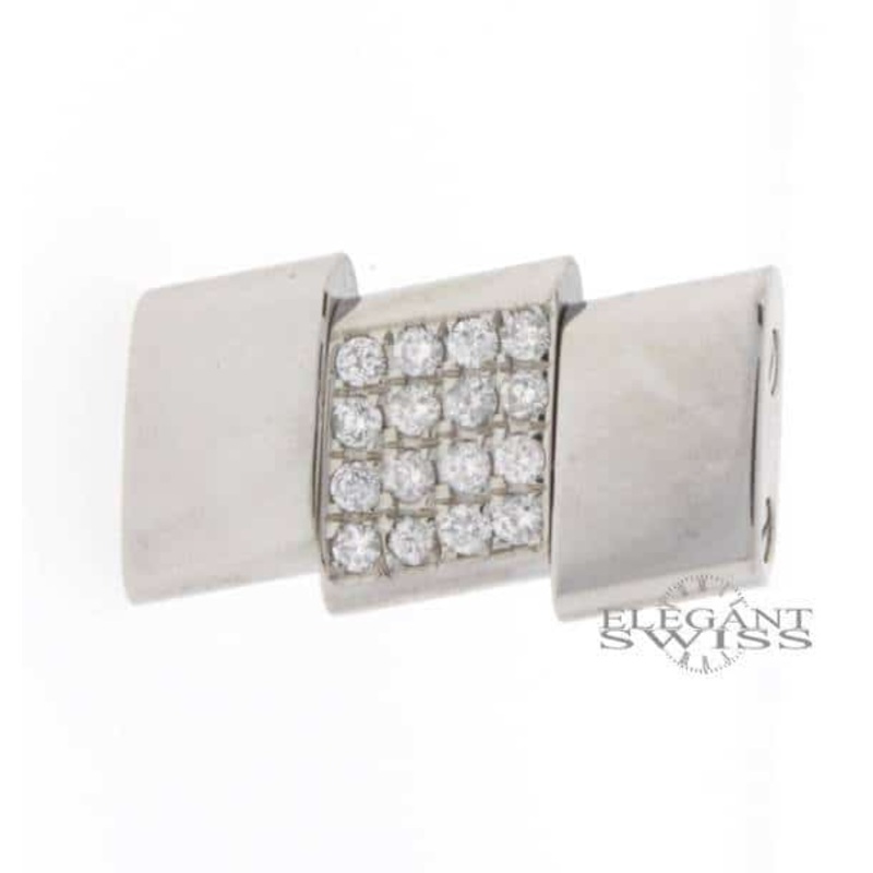Super Avenger Professional II (1315A) Stainless Steel Link with Diamonds