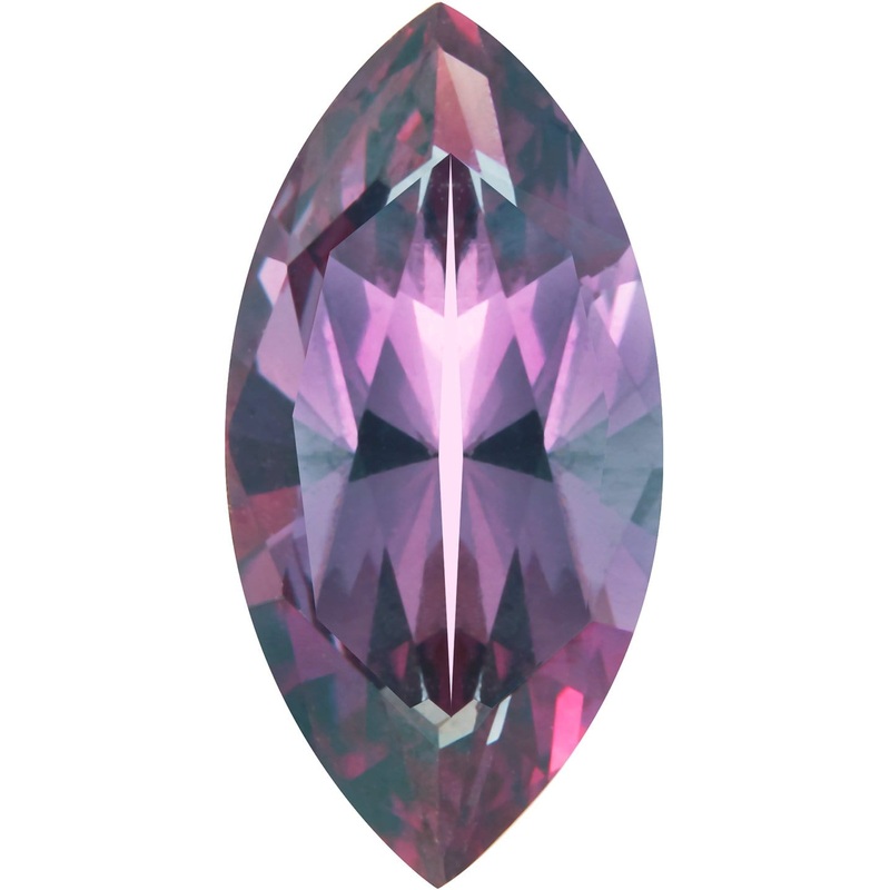 15x7 mm Marquise Faceted Imitation Alexandrite