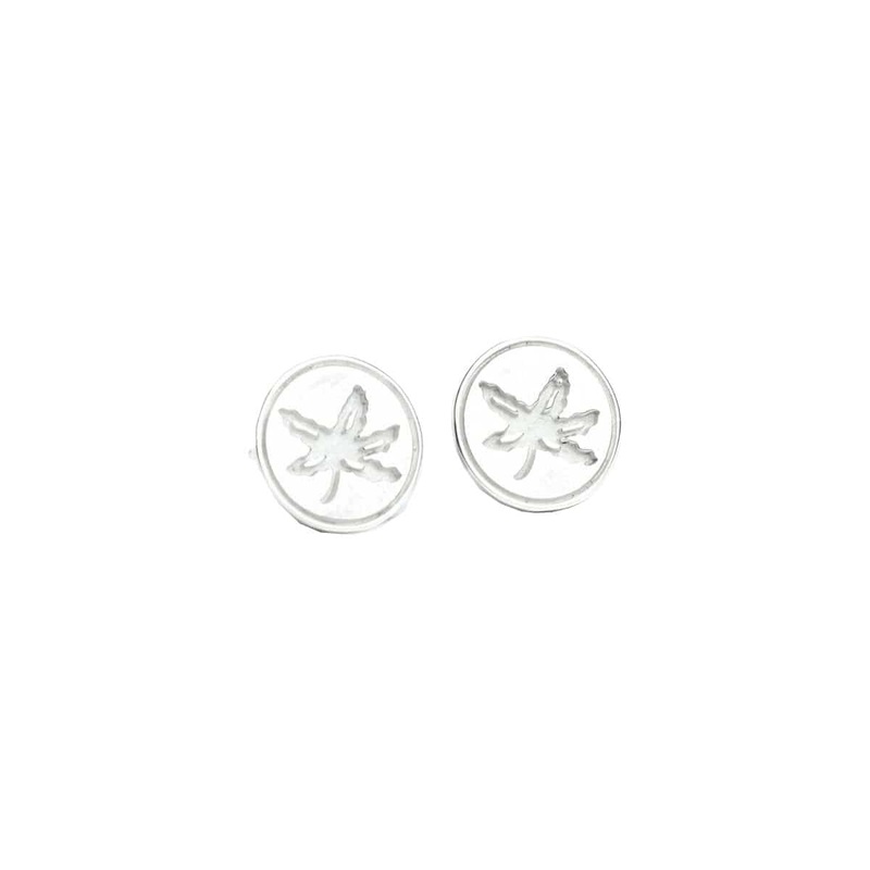 OSU Buckeye Leaf Studs
