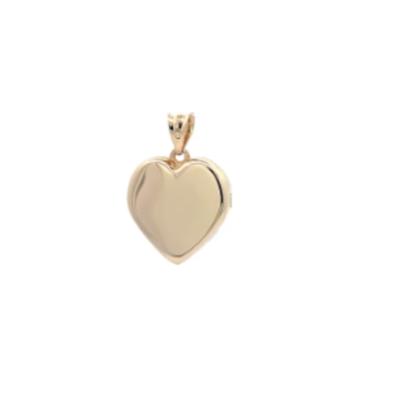 Brown & Co. 14k Yellow Gold Heart Locket