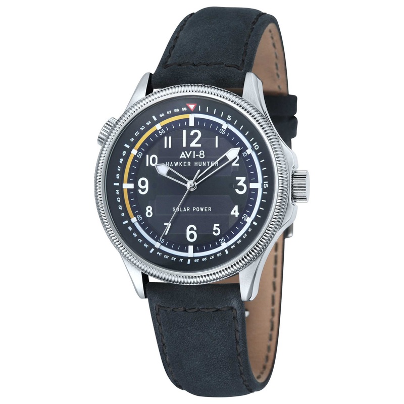 AVI-8 Hawker Hunter Men's Quartz Solar Watch AV-4018-03