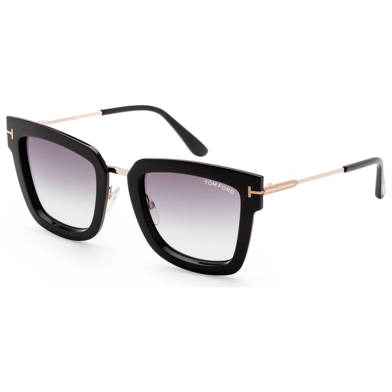 Tom Ford Women's Sunglasses FT0573-01B-52