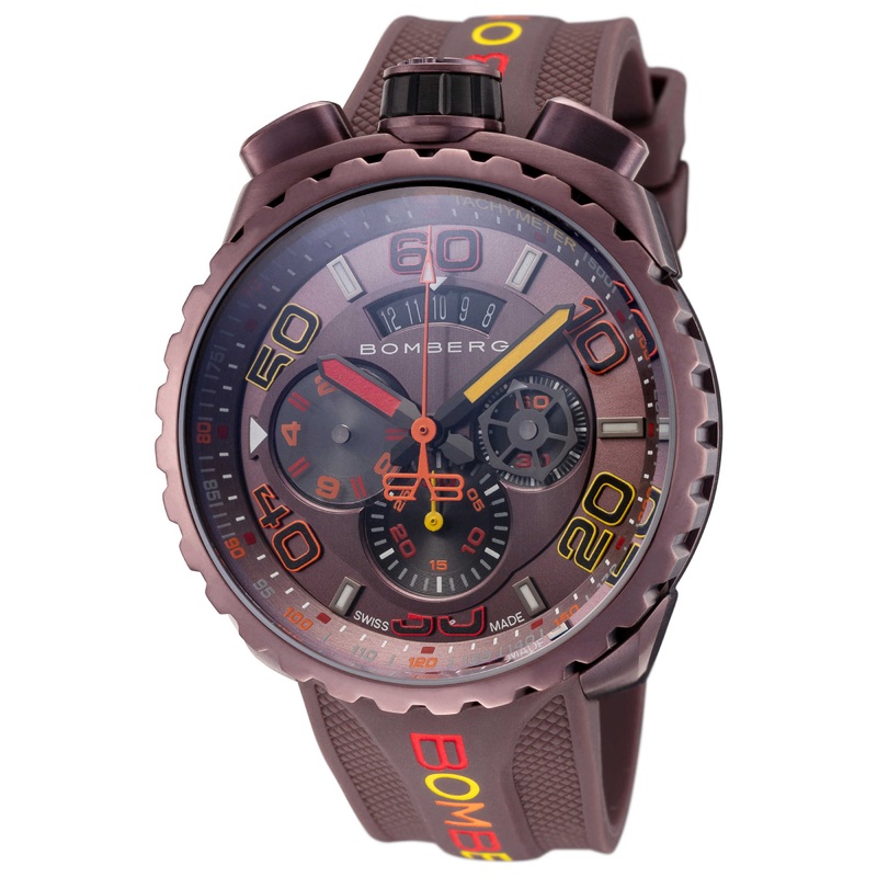 Bomberg Men's Quartz Watch BS45CHPBR-049-4-3