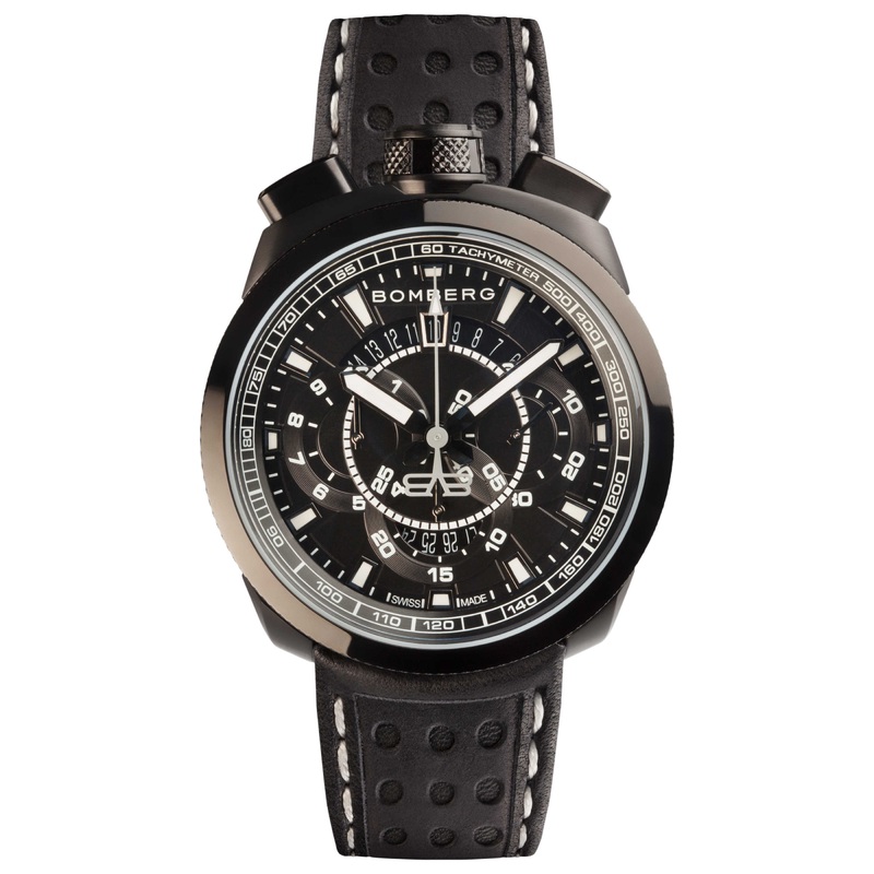 Bomberg Men's Quartz Watch BS45CHPBA-014-3