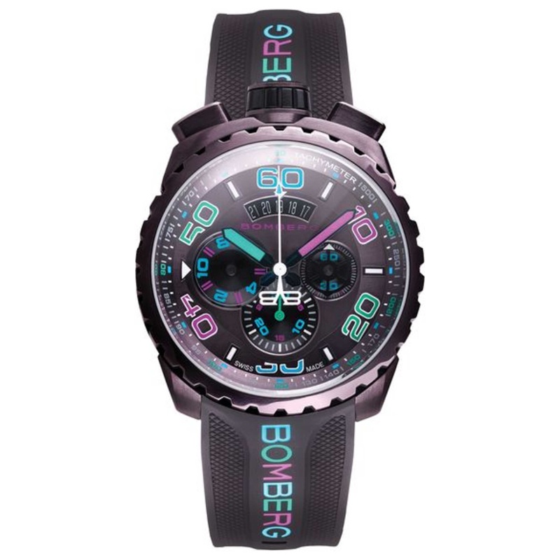 Bomberg Men's Quartz Watch BS45CHPBR-049-3-3