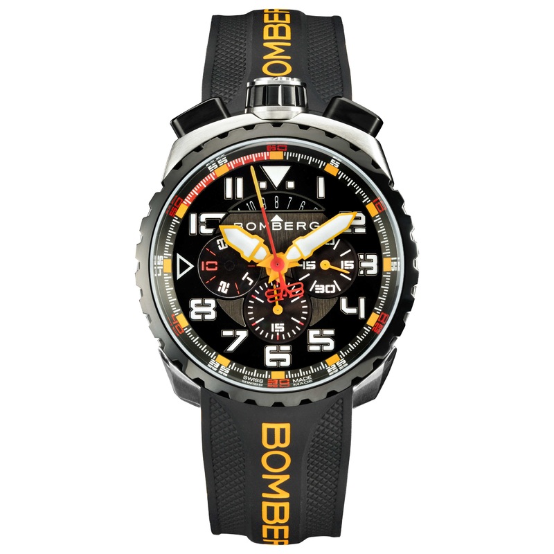 Bomberg Men's Quartz Watch BS45CHSP-050-11-3