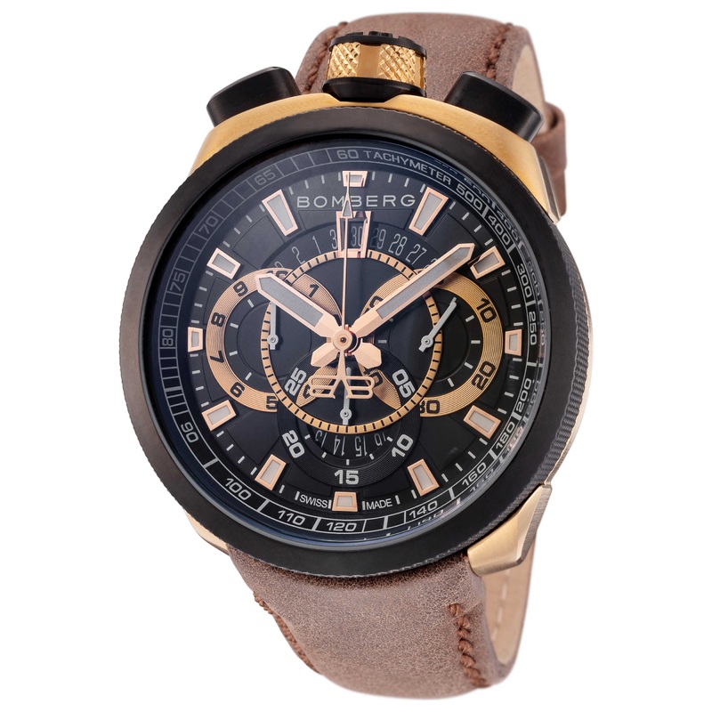 Bomberg Men's Quartz Watch BS45CHTT-017-3