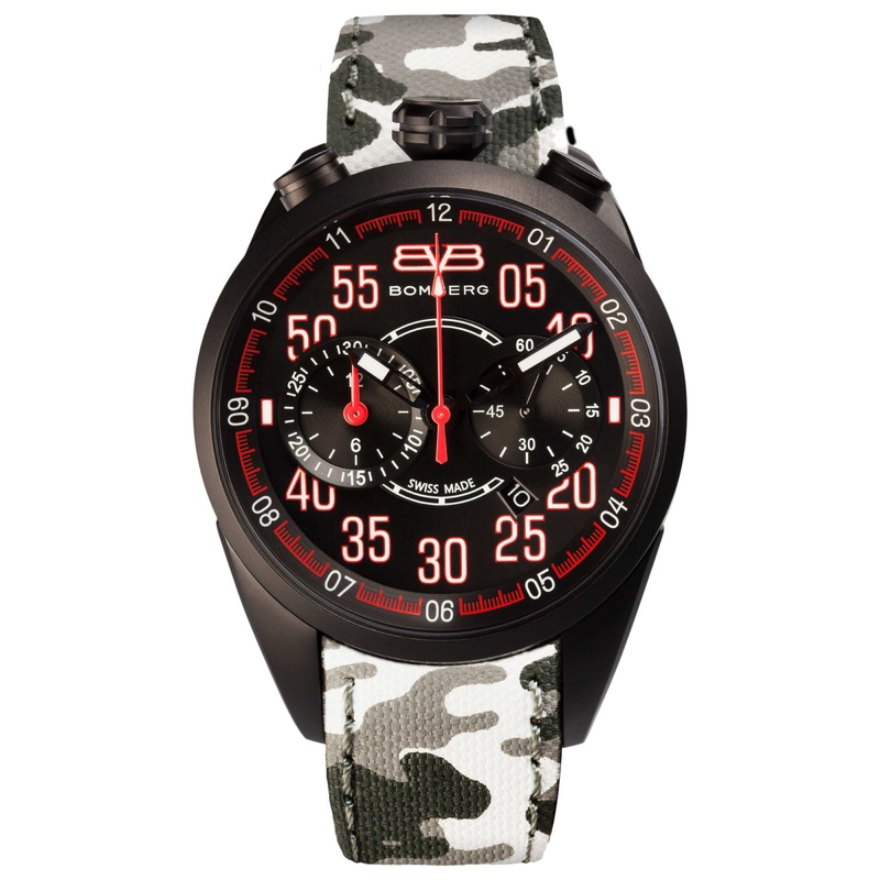 Bomberg Men's Quartz Watch NS44CHPBA-0096-2