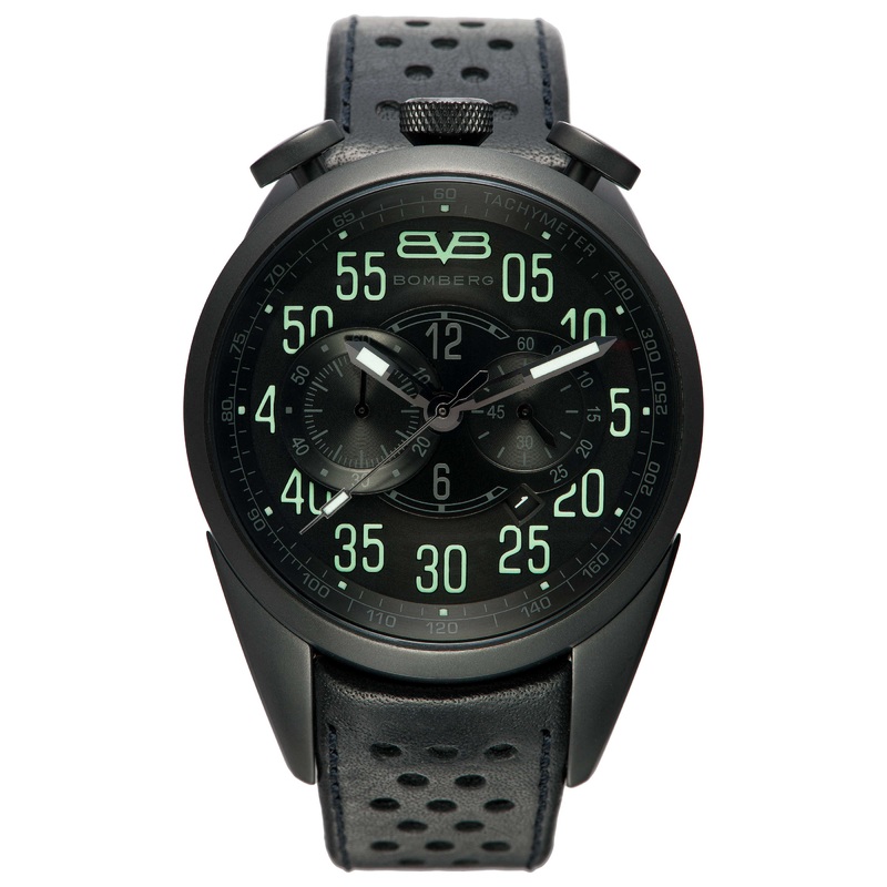 Bomberg Men's Quartz Watch NS44CHPBA-BA0-4-LBA