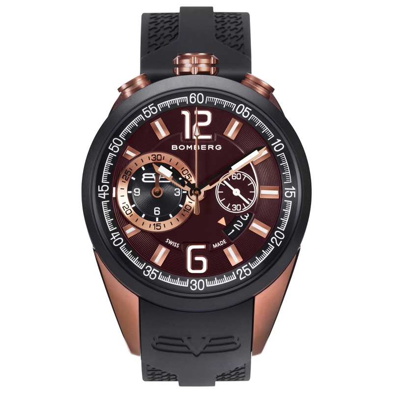 Bomberg Men's Quartz Watch NS44CHTT-0088-2