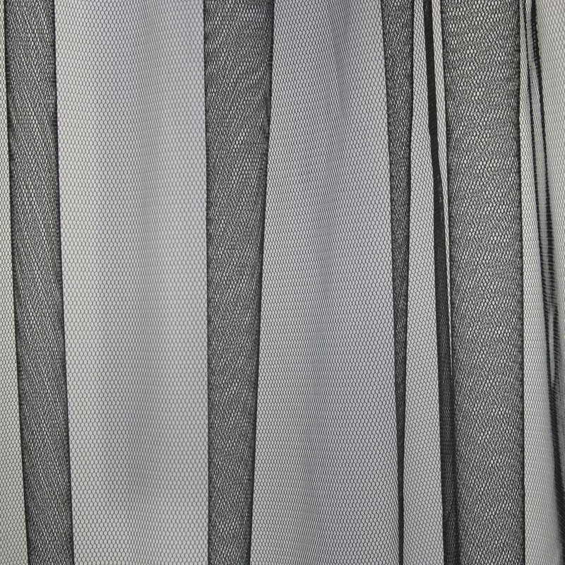 9 x 9 inch Home Decor Fabric  - Outdoor Utility - Mosquito netting - Black