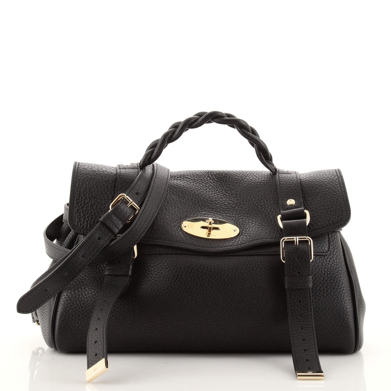 Alexa Satchel NM Grainy Leather Medium S744816601418