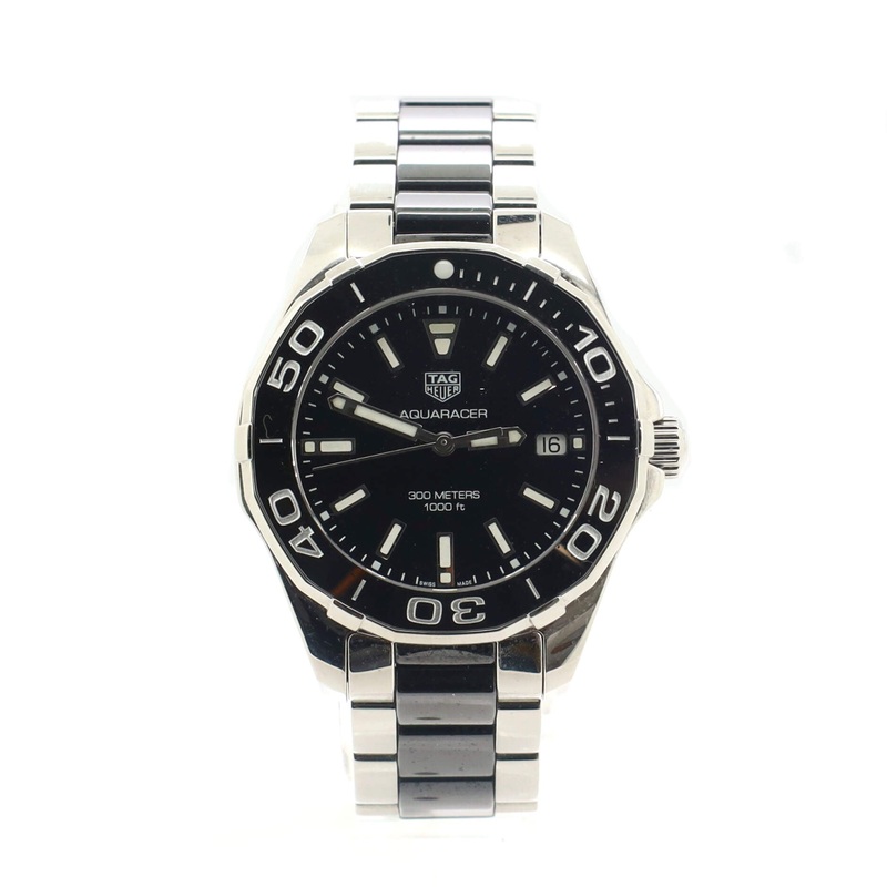 Aquaracer 300M Quartz Watch Stainless Steel and Ceramic 35
