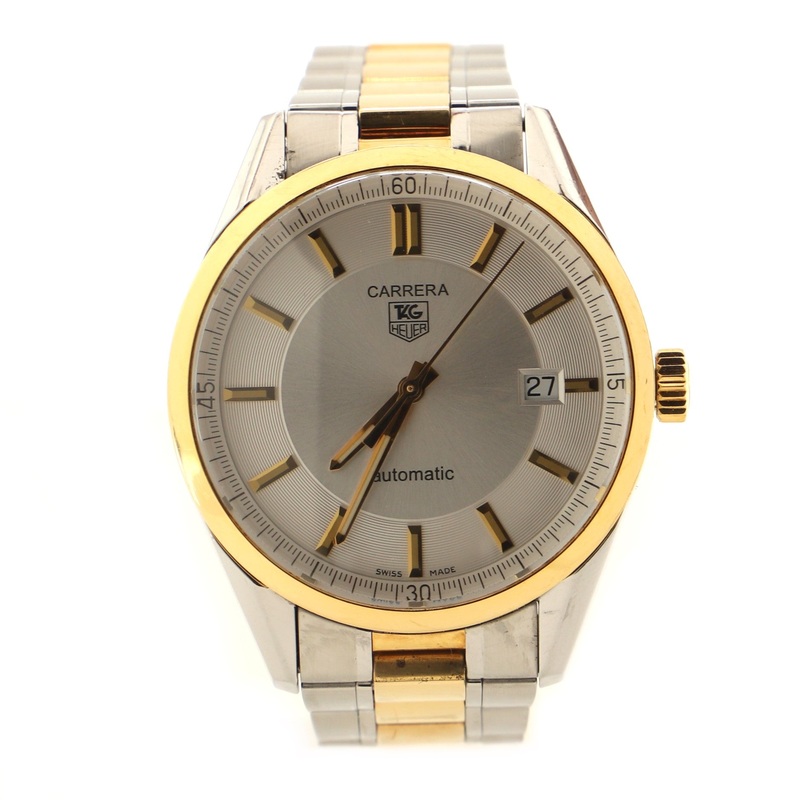 Carrera Automatic Watch Stainless Steel and Yellow Gold 39