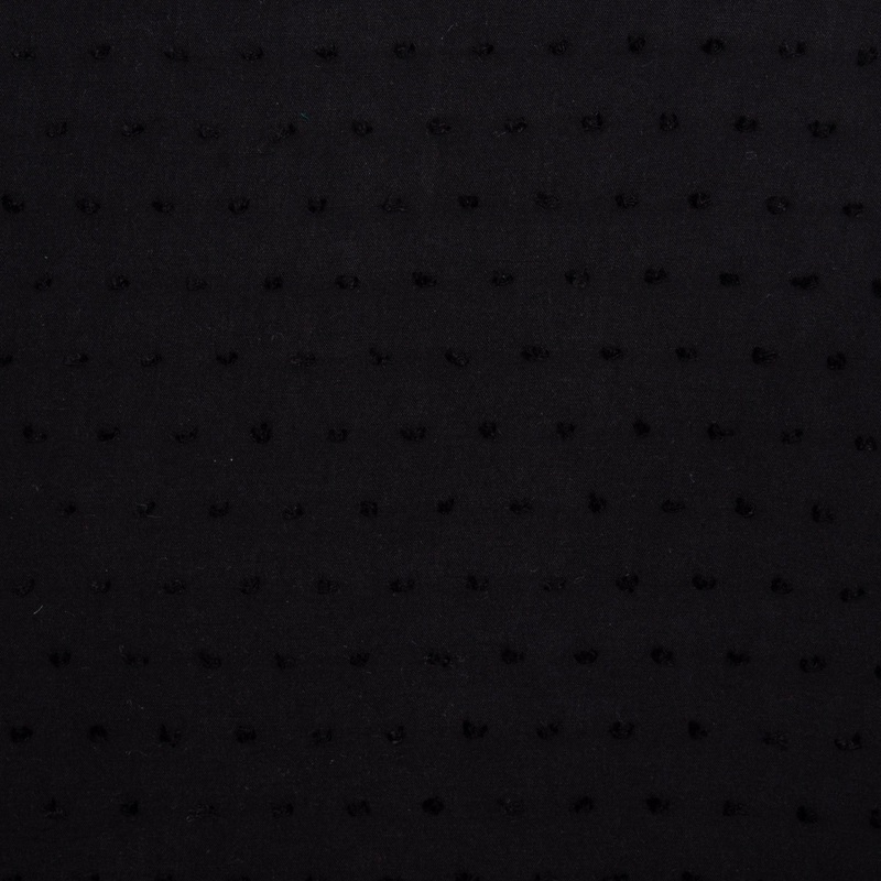 Clipped Rayon - BELLA - Black