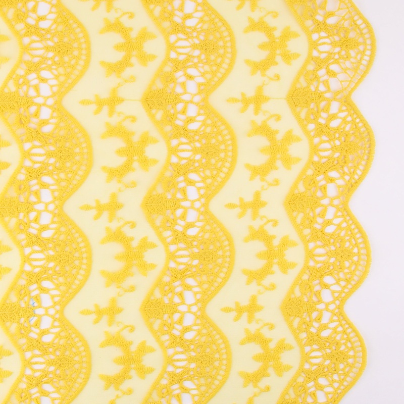 Embroidered Mesh - SIENNA - 001 - Yellow