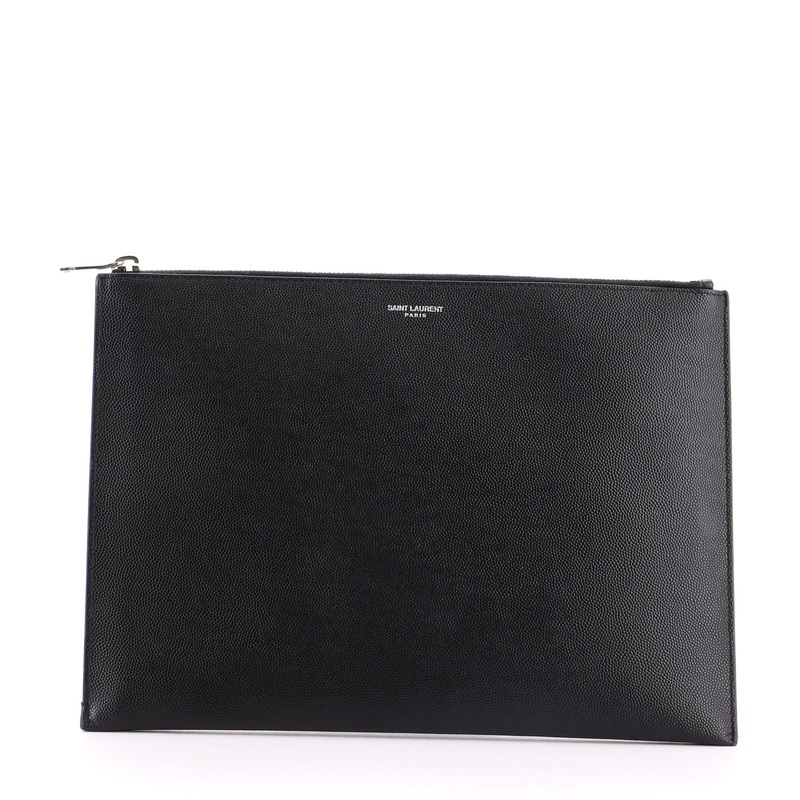 Letters Zip Clutch Leather Medium S744816692364