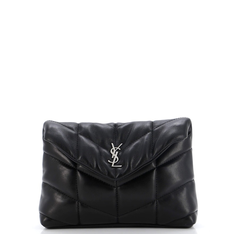 LouLou Puffer Clutch Leather Small S744816614766