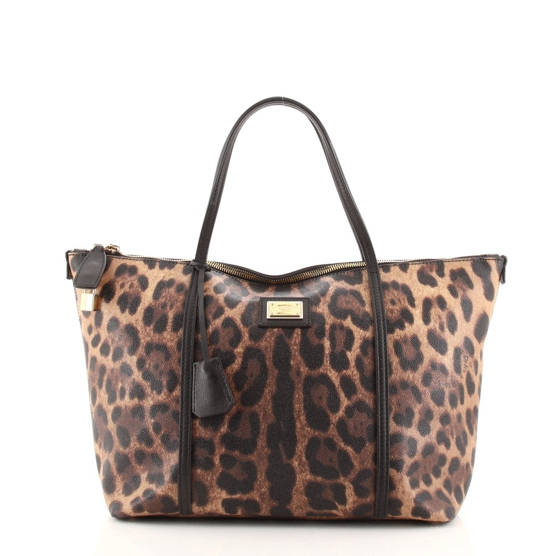 Miss Escape Zip Tote Printed Coated Canvas Large S744816615992