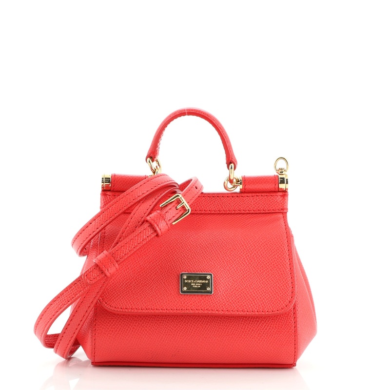 Miss Sicily Bag Leather Mini S744816568333