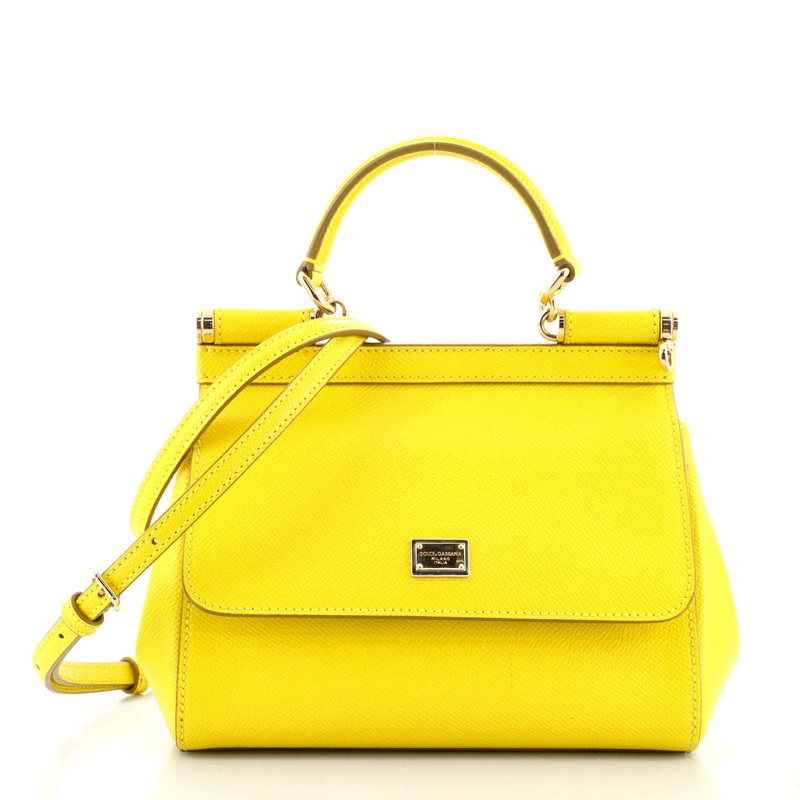 Miss Sicily Bag Leather Small S744816594584