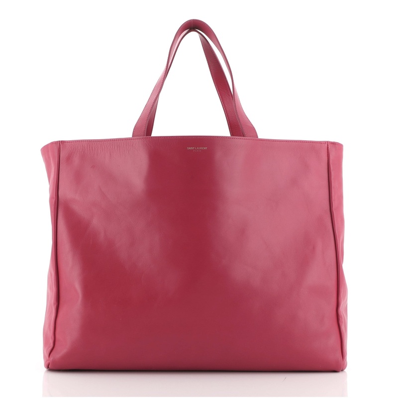 Reversible East West Shopper Tote Leather S744816705899