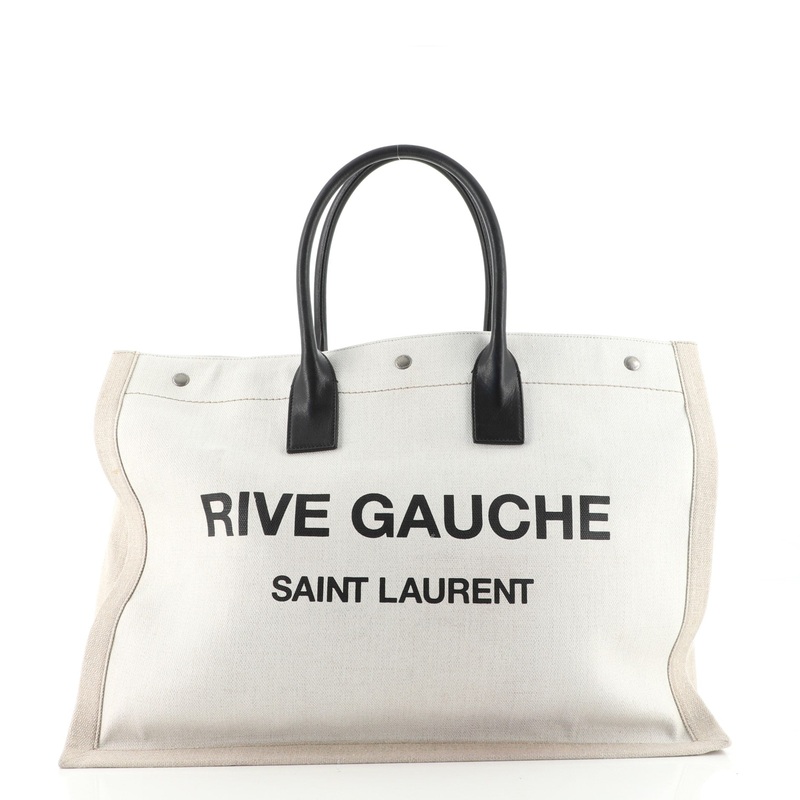 Rive Gauche Shopper Tote Canvas Large S744816573408