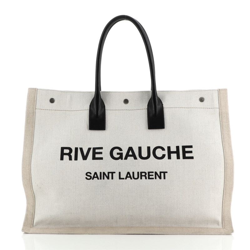 Rive Gauche Shopper Tote Canvas Large S744816688282