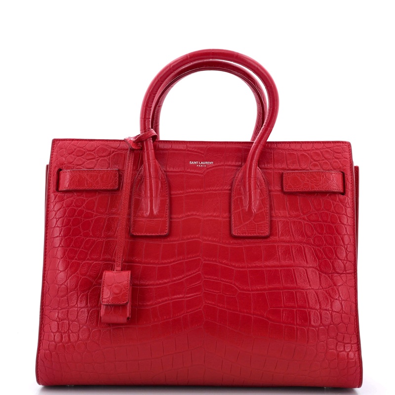 Sac de Jour Bag Crocodile Embossed Leather Small S744816825729