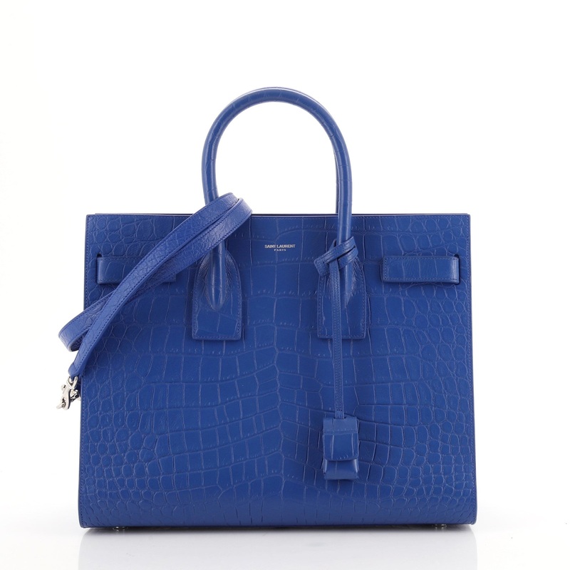 Sac de Jour NM Bag Crocodile Embossed Leather Small S744816651638