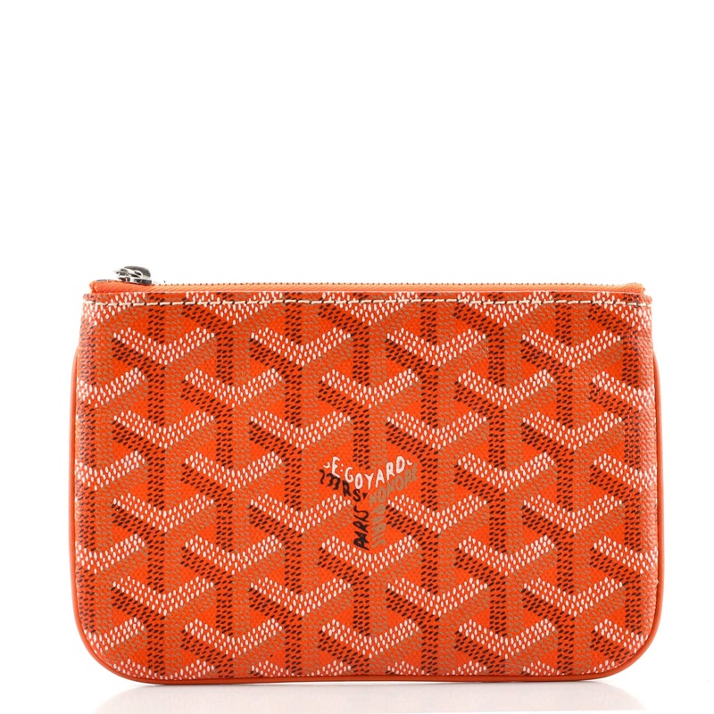 Senat Zip Pouch Coated Canvas Mini S744816589288