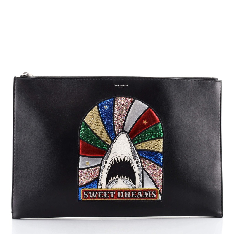 Sweet Dreams Zip Pouch Leather S744816610924